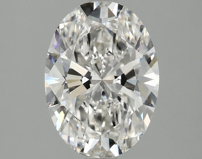 2.01 ct. oval Lab Grown Diamond front image