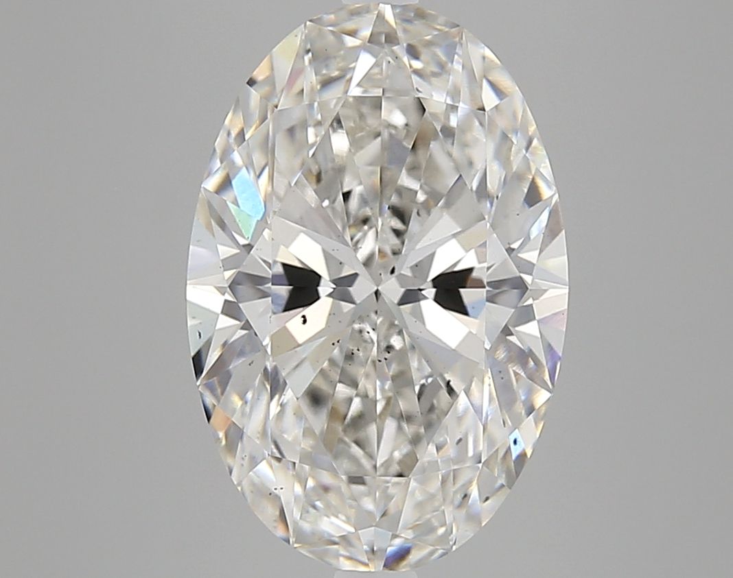 5.23 ct. oval Lab Grown Diamond front image
