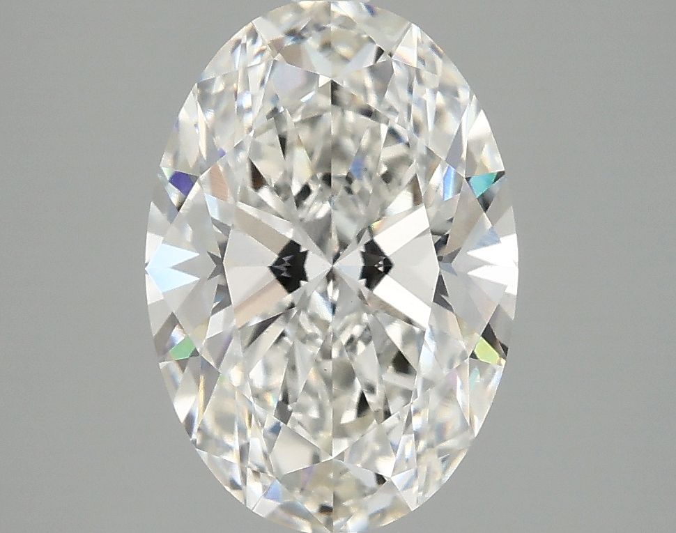 2.88 ct. oval Lab Grown Diamond front image