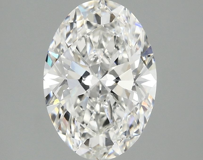 2.07 ct. oval Lab Grown Diamond front image