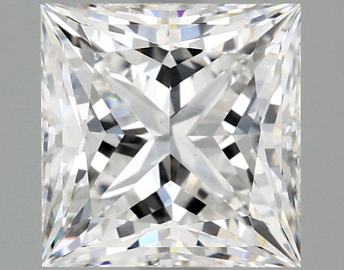 2.09 ct. princess Lab Grown Diamond front image