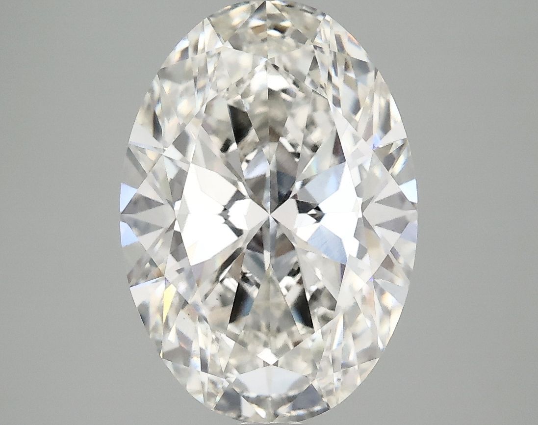 3.95 ct. oval Lab Grown Diamond front image
