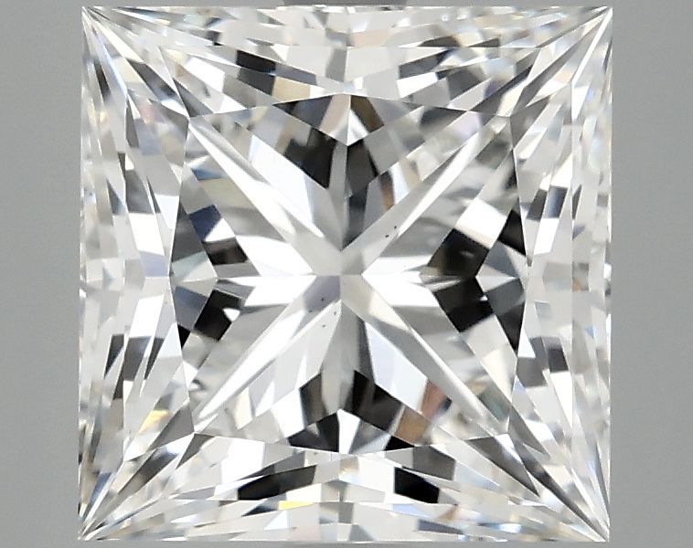 4.12 ct. princess Lab Grown Diamond front image