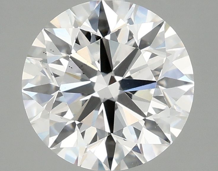 2.56 ct. round Lab Grown Diamond front image