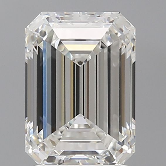 2.59 ct. emerald Lab Grown Diamond front image