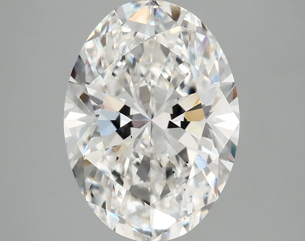 4.09 ct. oval Lab Grown Diamond front image