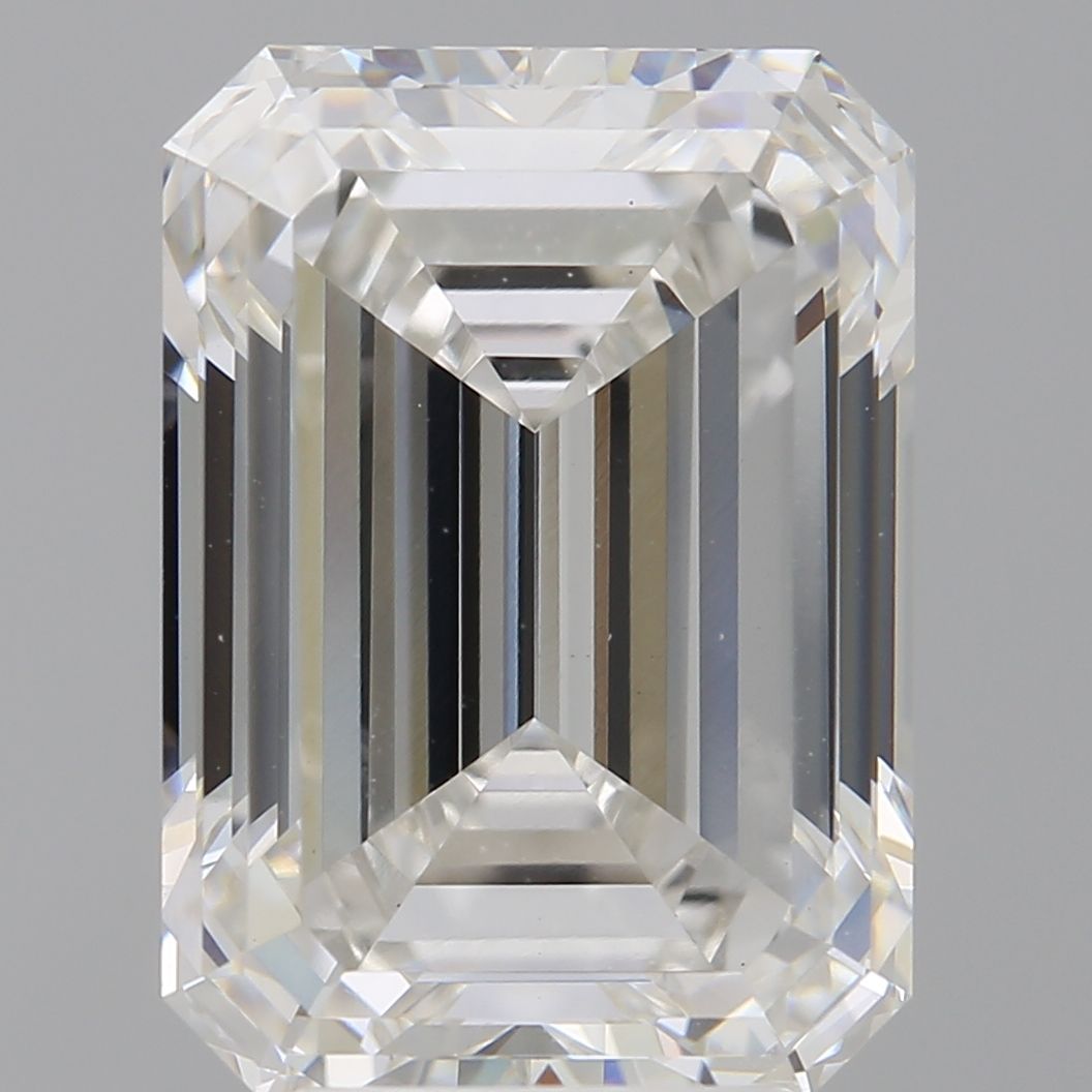 6.01 ct. emerald Lab Grown Diamond front image
