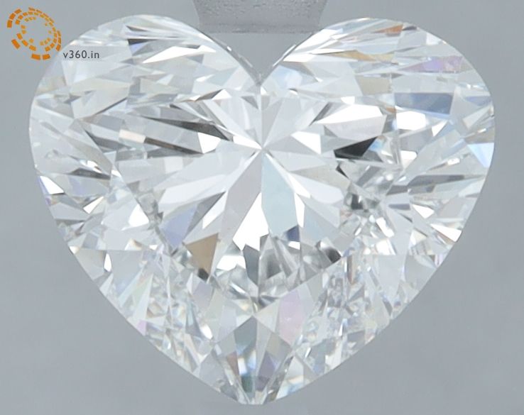 2.06 ct. heart Lab Grown Diamond front image