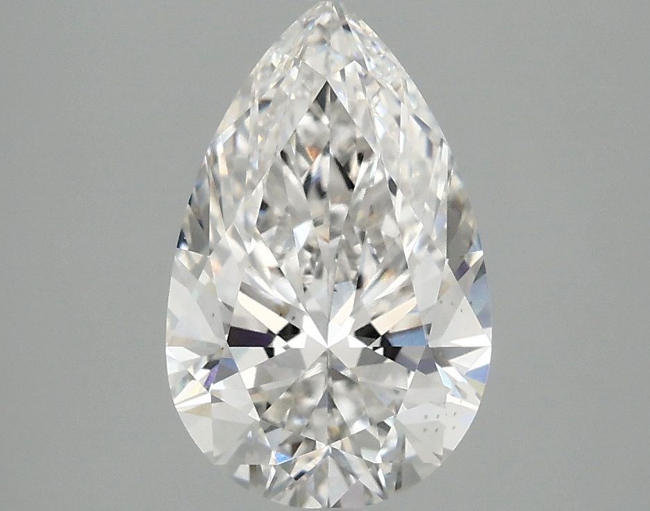 2.10 ct. pear Lab Grown Diamond front image