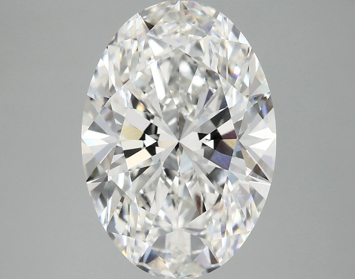 3.77 ct. oval Lab Grown Diamond front image