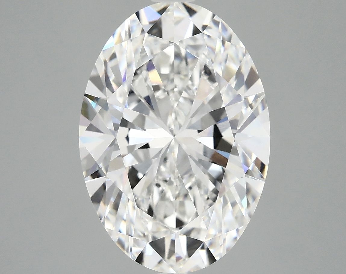 4.10 ct. oval Lab Grown Diamond front image