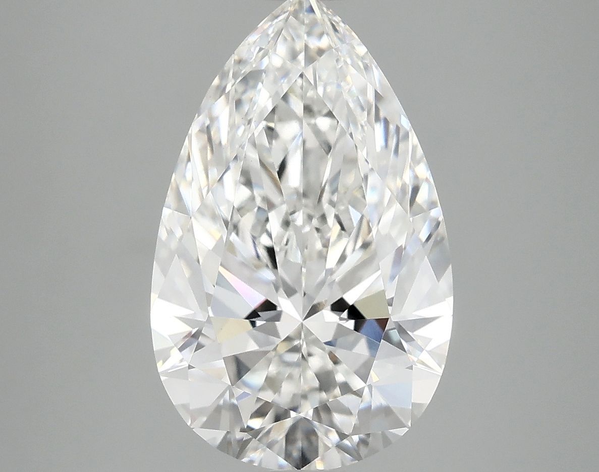 4.10 ct. pear Lab Grown Diamond front image
