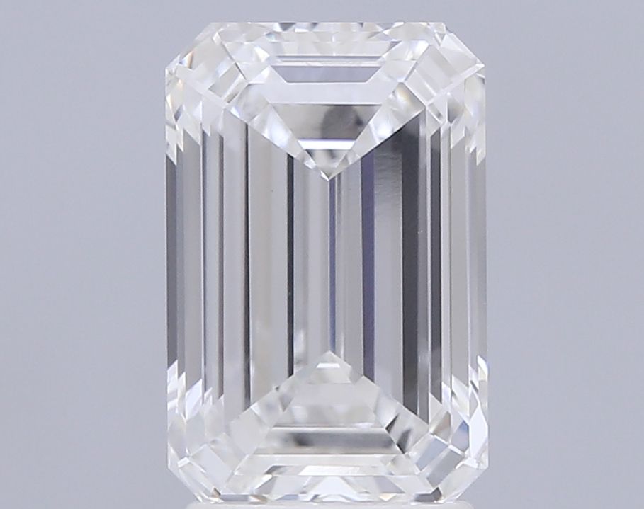 2.87 ct. emerald Lab Grown Diamond front image
