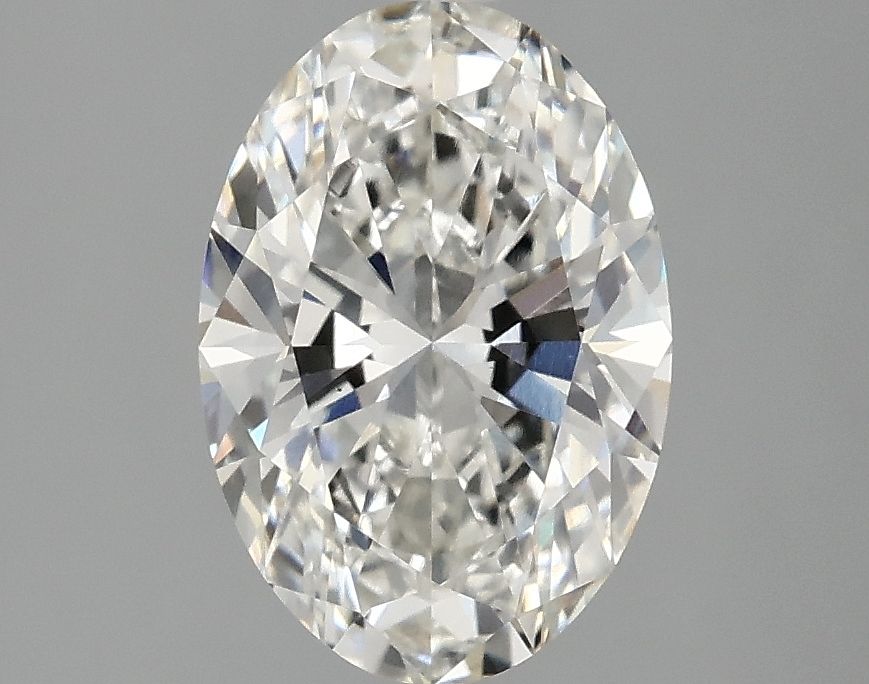 2.06 ct. oval Lab Grown Diamond front image