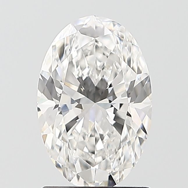 1.23 ct. oval Lab Grown Diamond front image