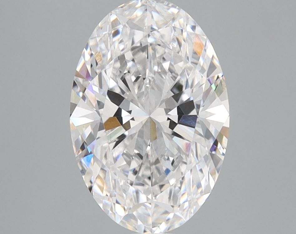 2.06 ct. oval Lab Grown Diamond front image