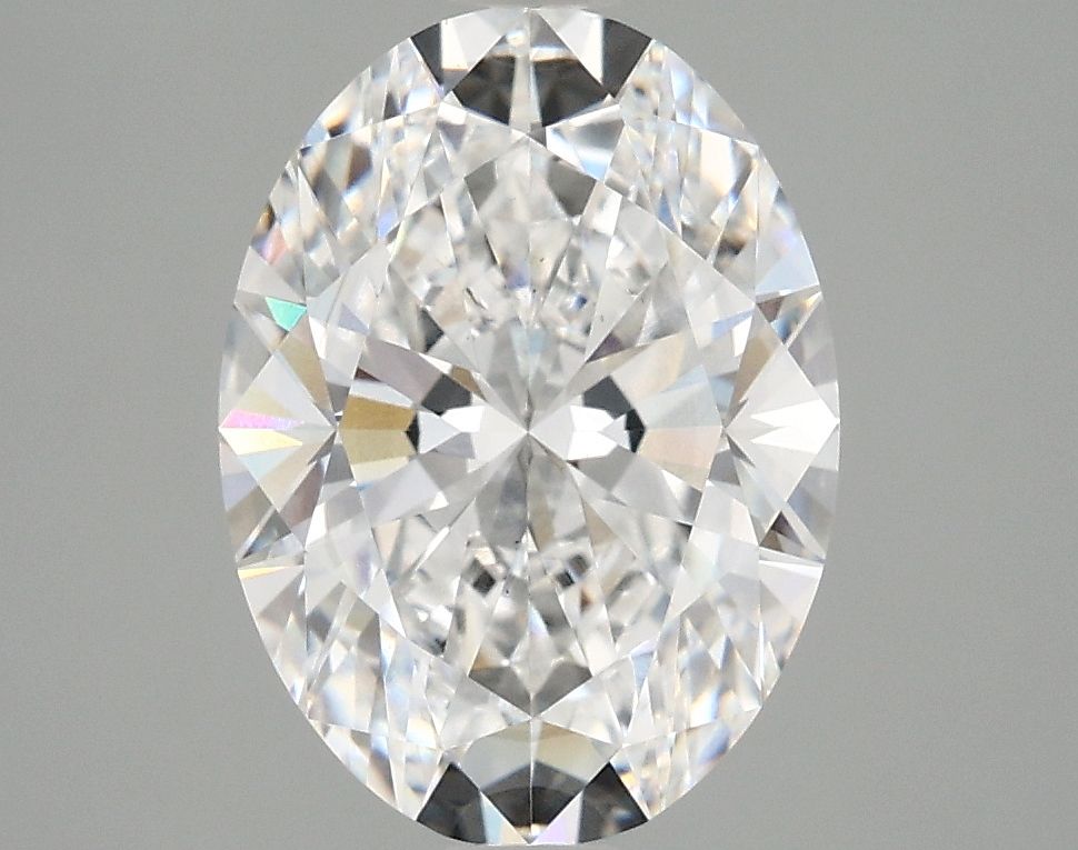 3.07 ct. oval Lab Grown Diamond front image