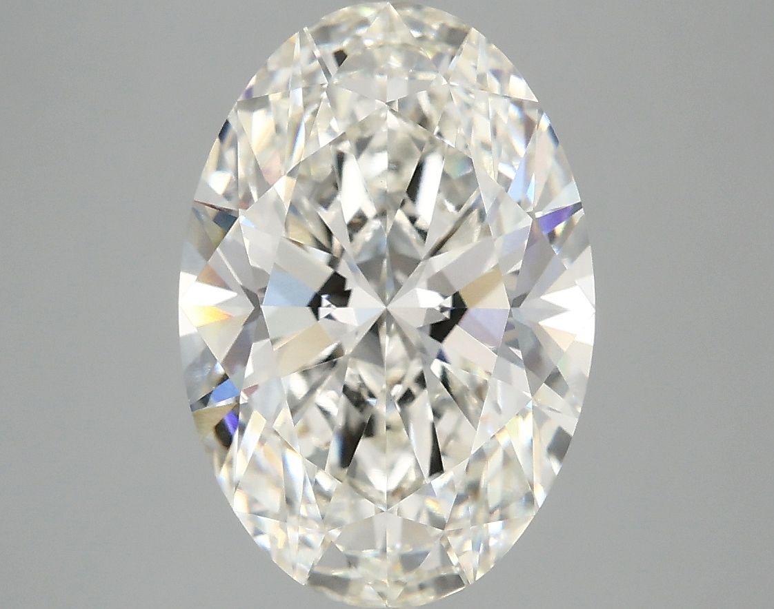4.09 ct. oval Lab Grown Diamond front image