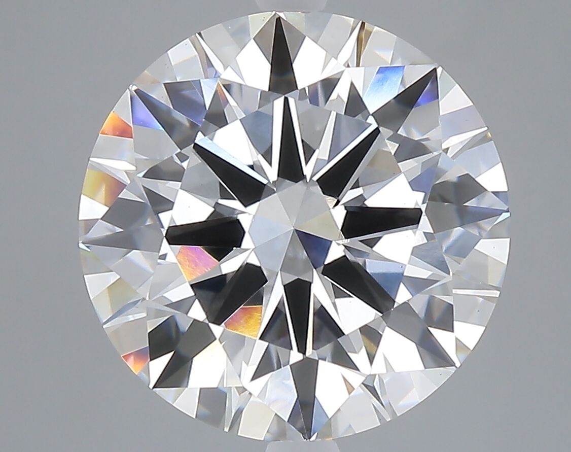 7.03 ct. round Lab Grown Diamond front image