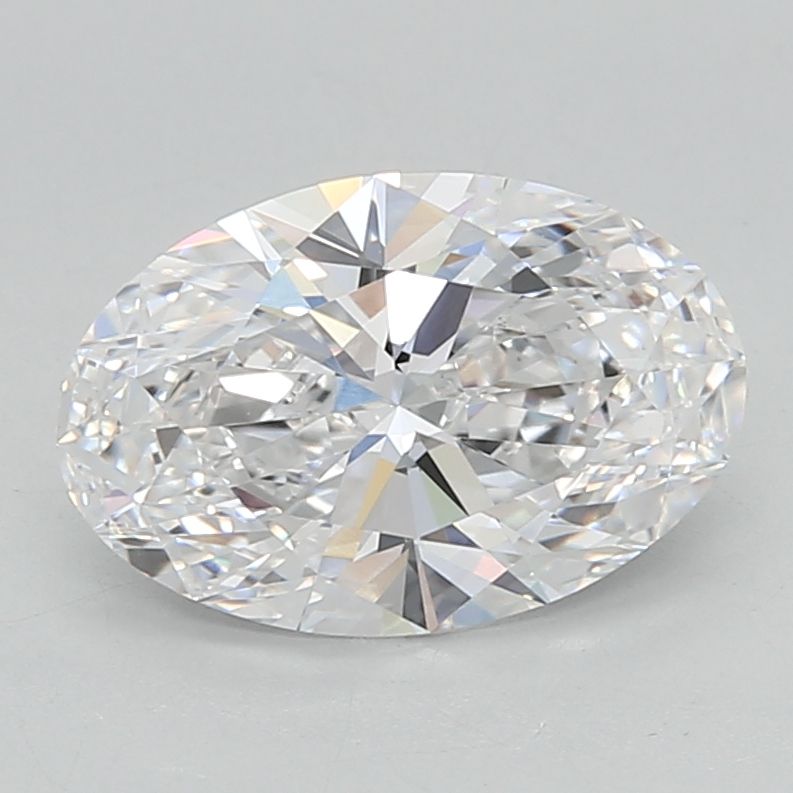 2.02 ct. oval Lab Grown Diamond front image