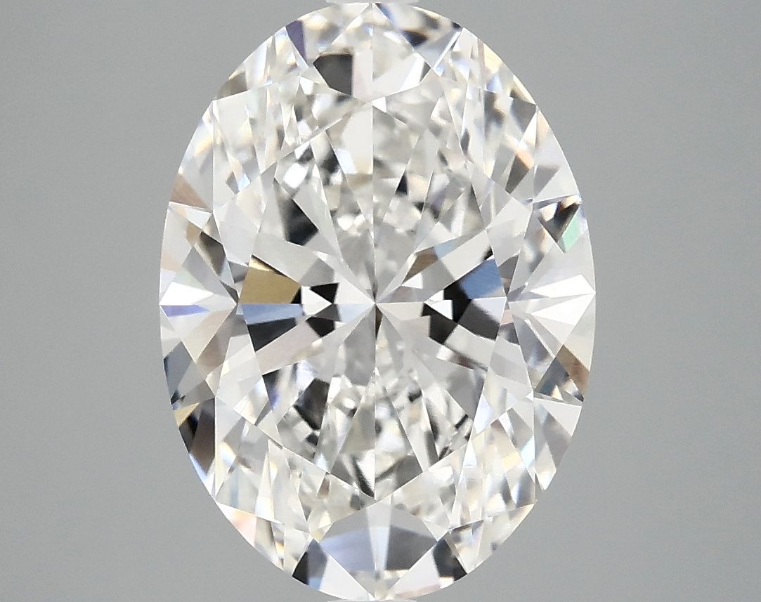 4.10 ct. oval Lab Grown Diamond front image