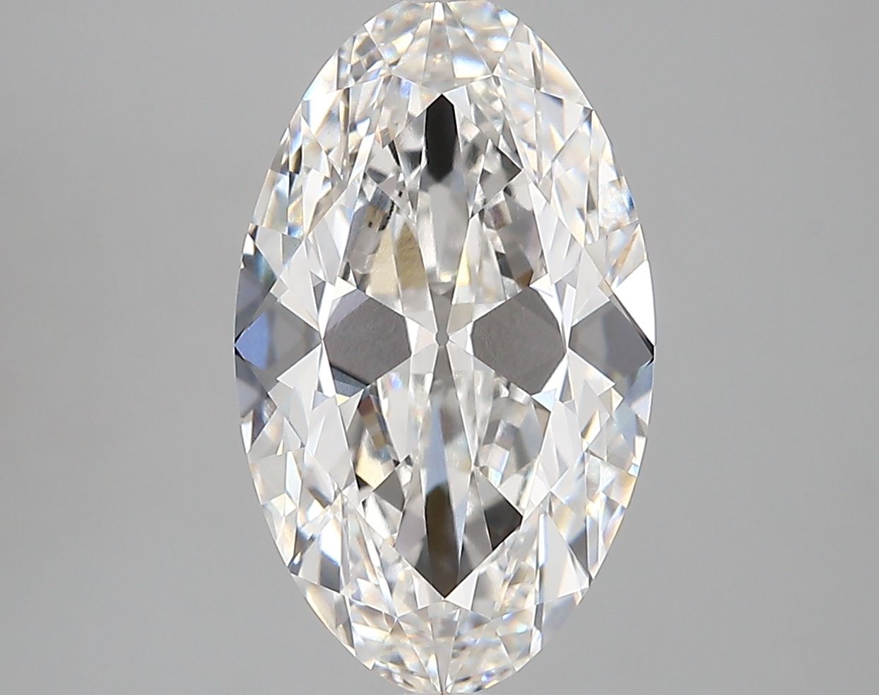 4.20 ct. oval Lab Grown Diamond front image