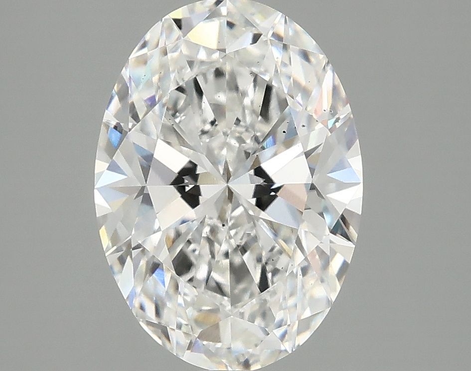 2.81 ct. oval Lab Grown Diamond front image