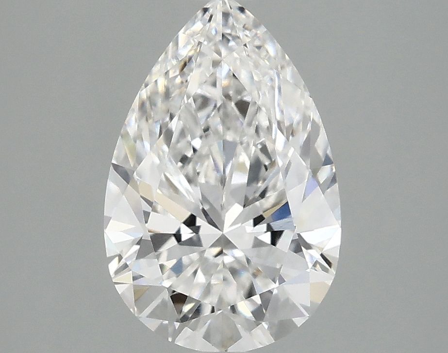 2.10 ct. pear Lab Grown Diamond front image