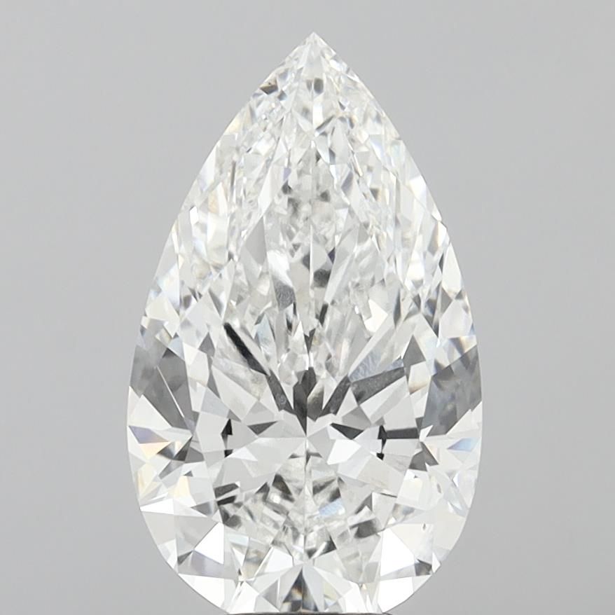 7.05 ct. pear Lab Grown Diamond front image