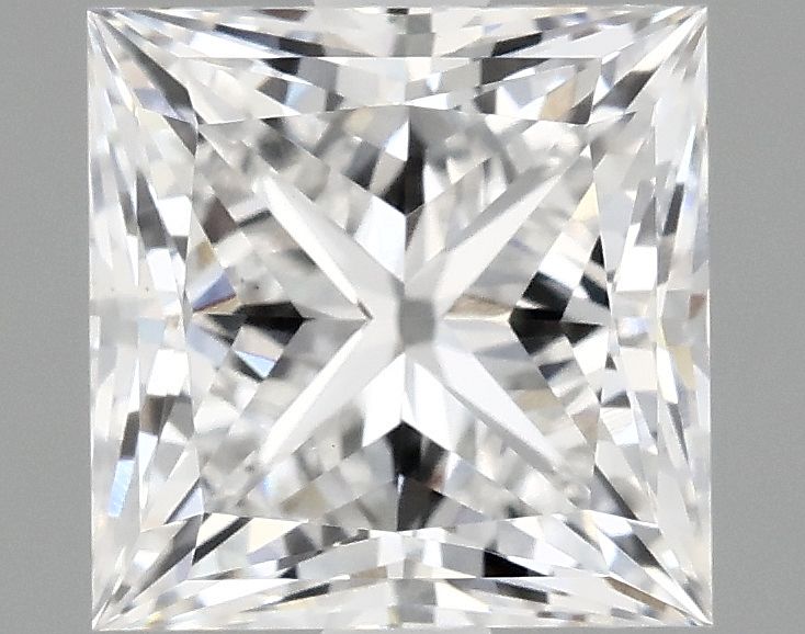 2.09 ct. princess Lab Grown Diamond front image