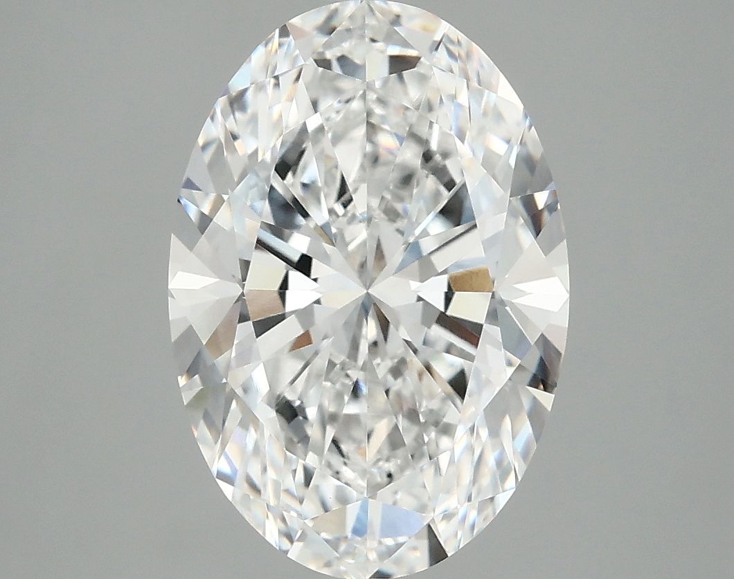 3.95 ct. oval Lab Grown Diamond front image