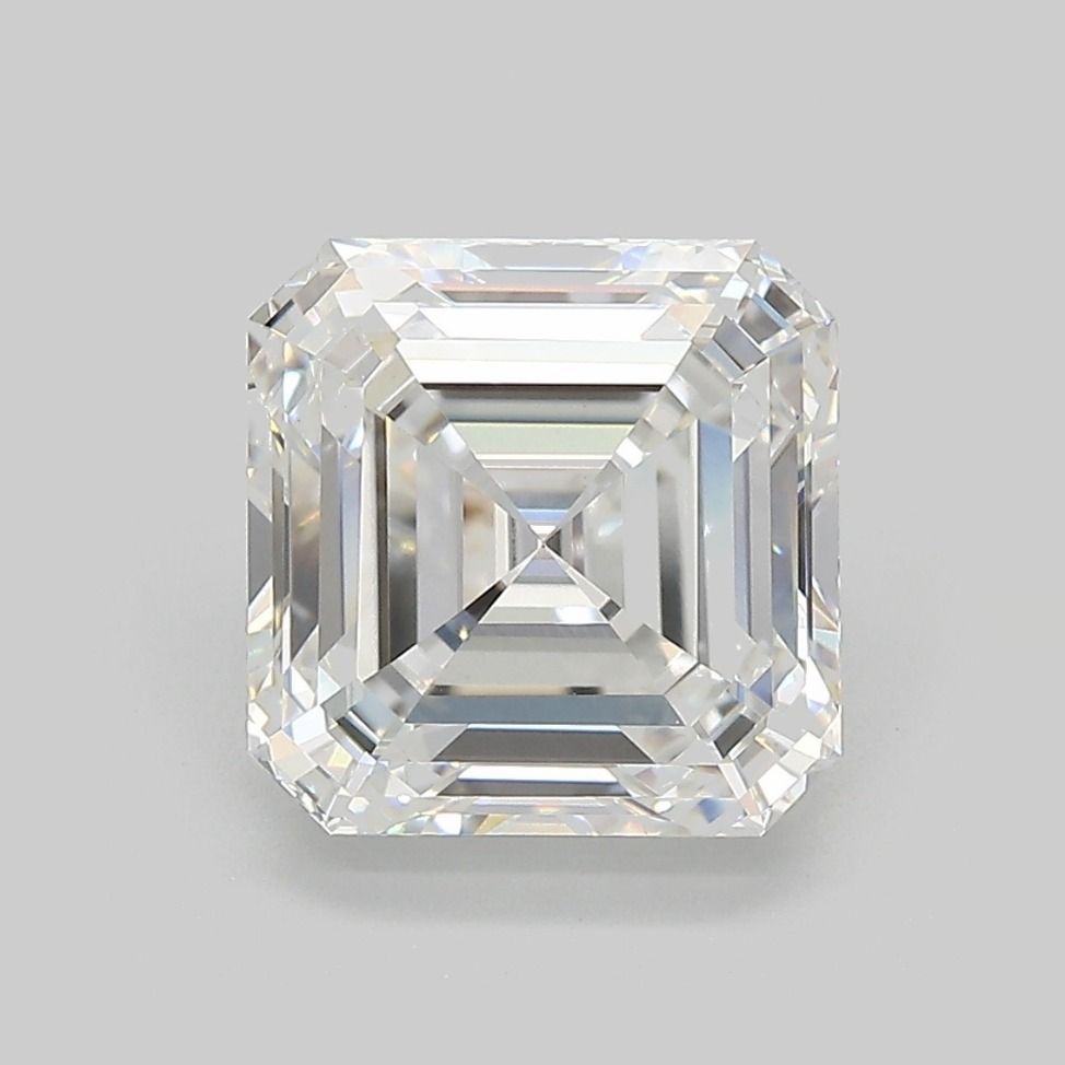 4.06 ct lab-grown Asscher Diamond