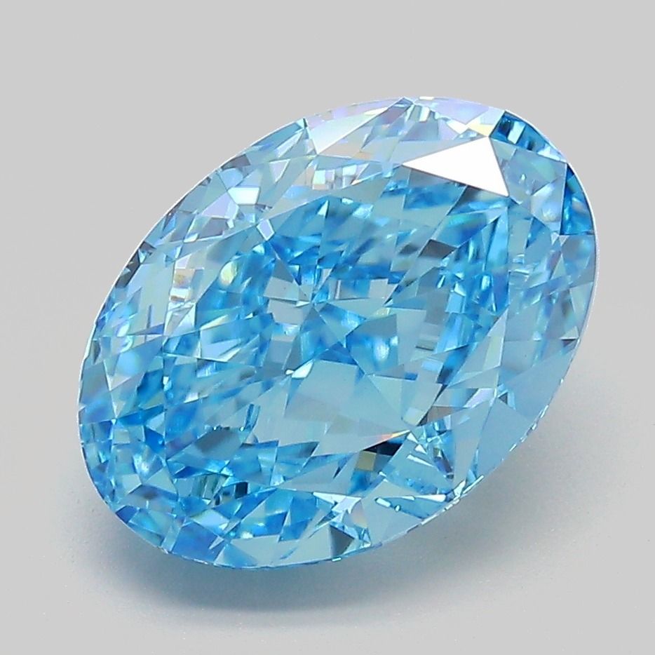4.11 ct. oval Lab Grown Diamond front image
