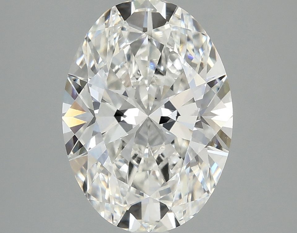 2.98 ct. oval Lab Grown Diamond front image