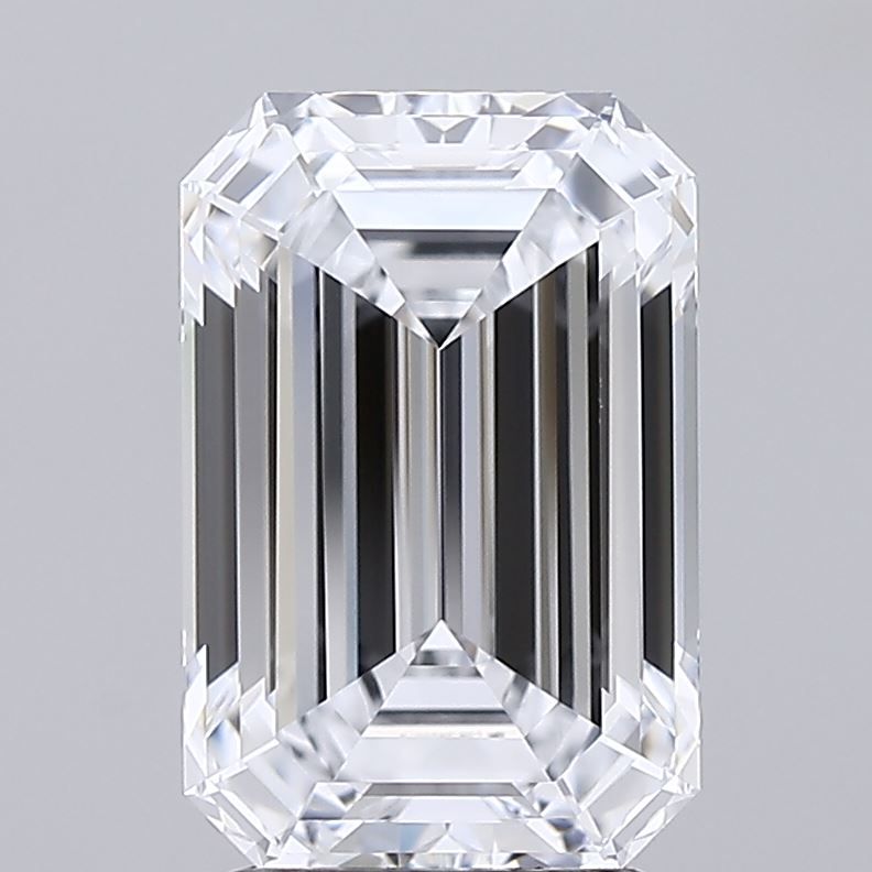 2.91 ct. emerald Lab Grown Diamond front image