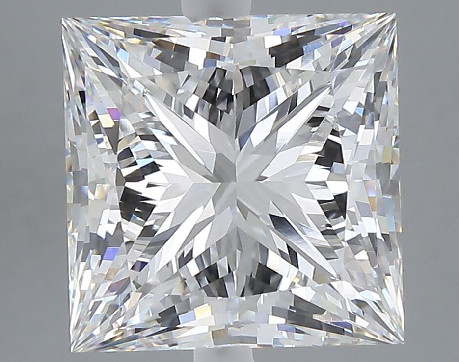 6.07 ct. princess Lab Grown Diamond front image