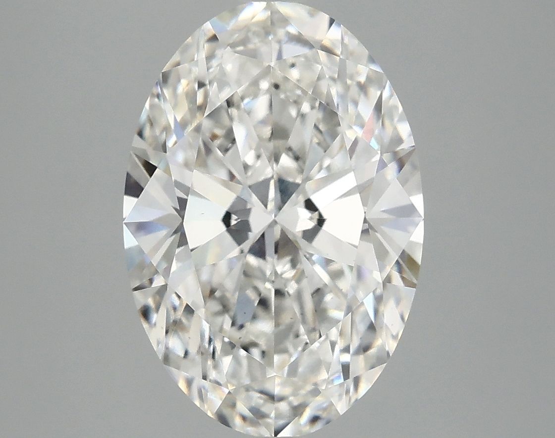 3.89 ct. oval Lab Grown Diamond front image