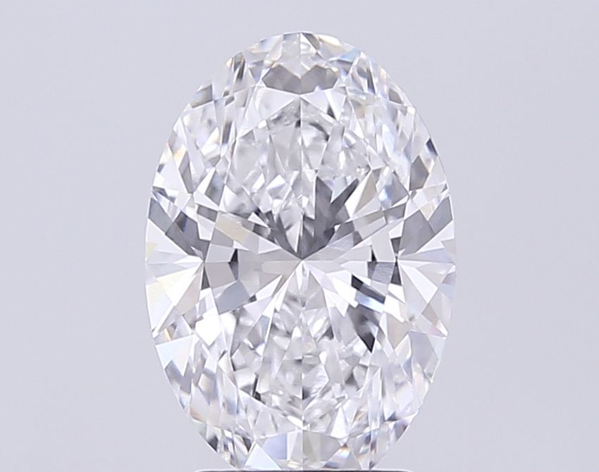 2.02 ct. oval Lab Grown Diamond front image