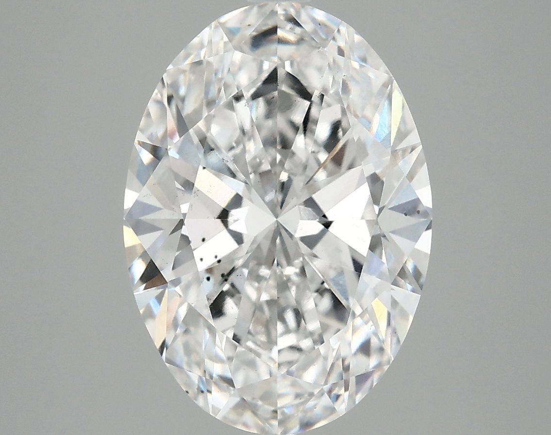 4.09 ct. oval Lab Grown Diamond front image