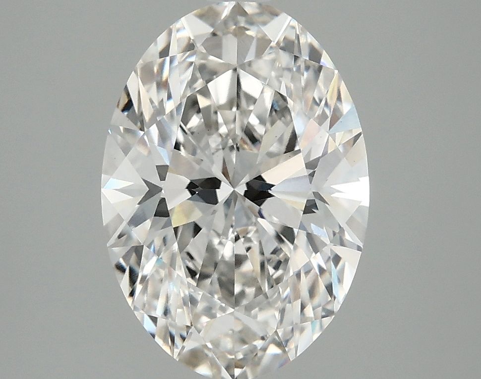 3.08 ct. oval Lab Grown Diamond front image