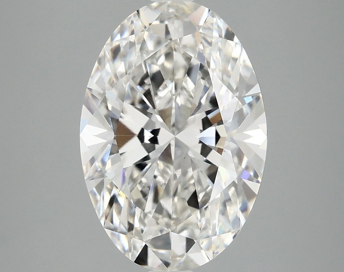 4.08 ct. oval Lab Grown Diamond front image