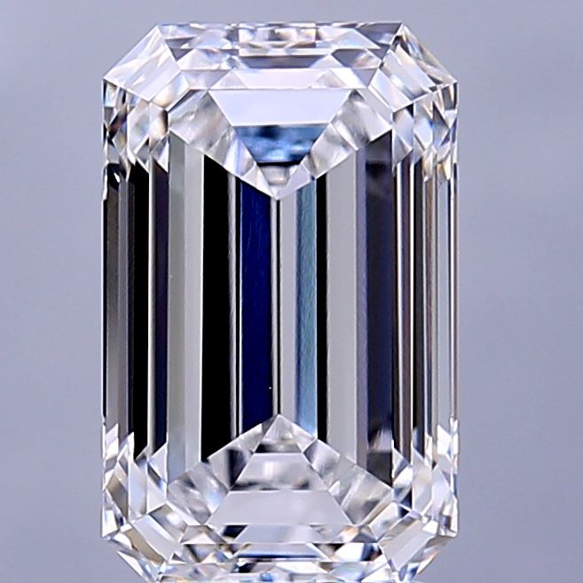 3.76 ct. emerald Lab Grown Diamond front image