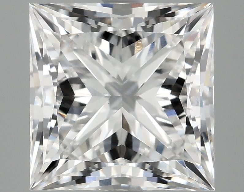 4.14 ct. princess Lab Grown Diamond front image