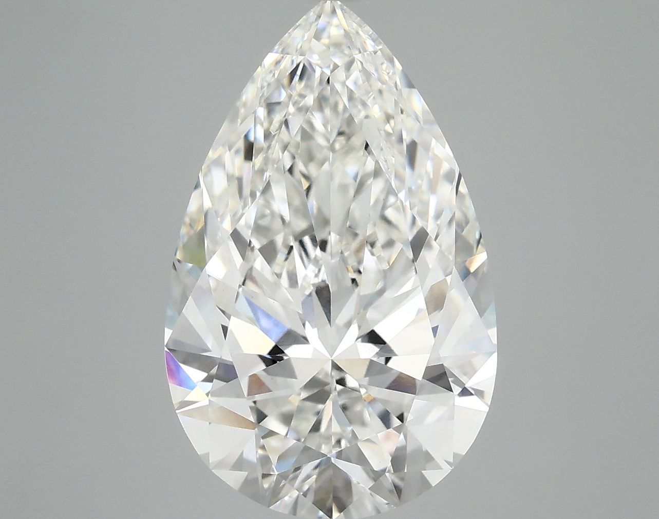 5.09 ct. pear Lab Grown Diamond front image