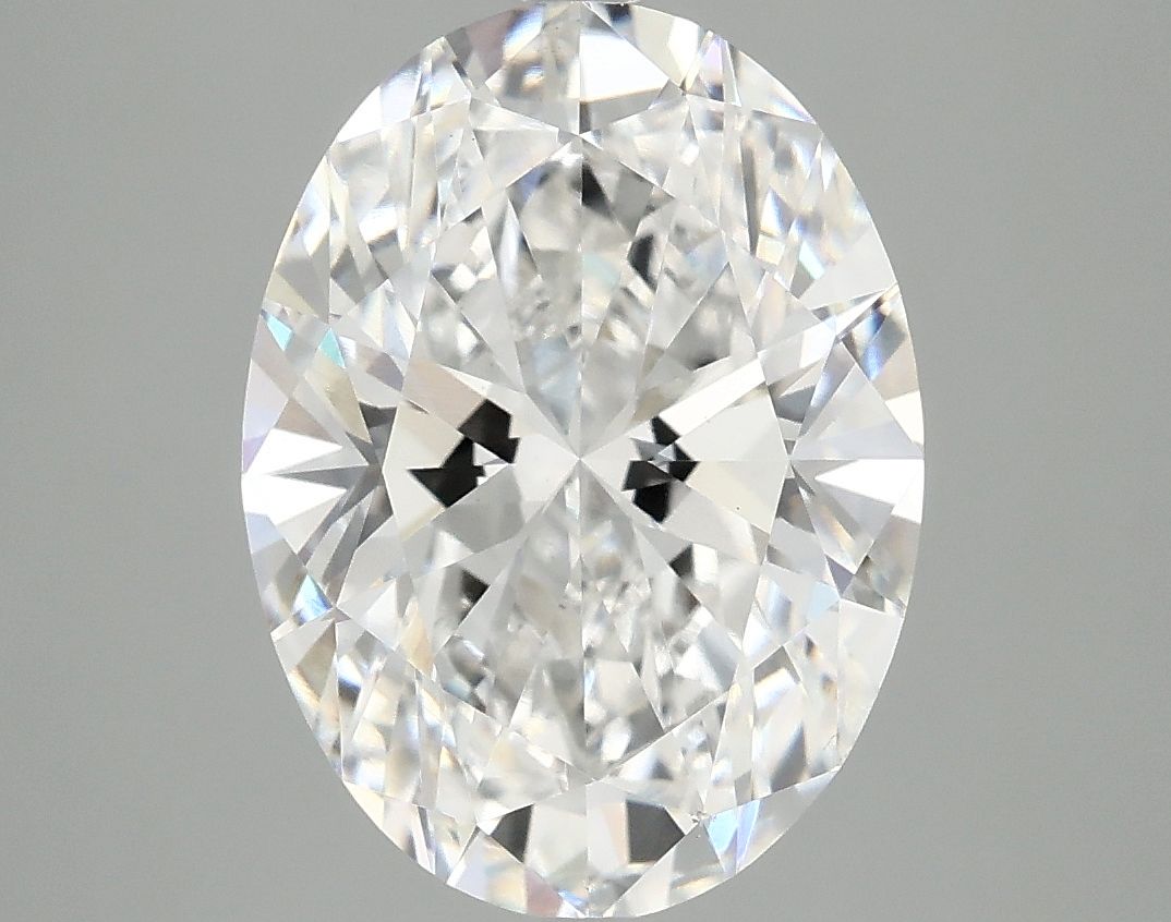 4.10 ct. oval Lab Grown Diamond front image