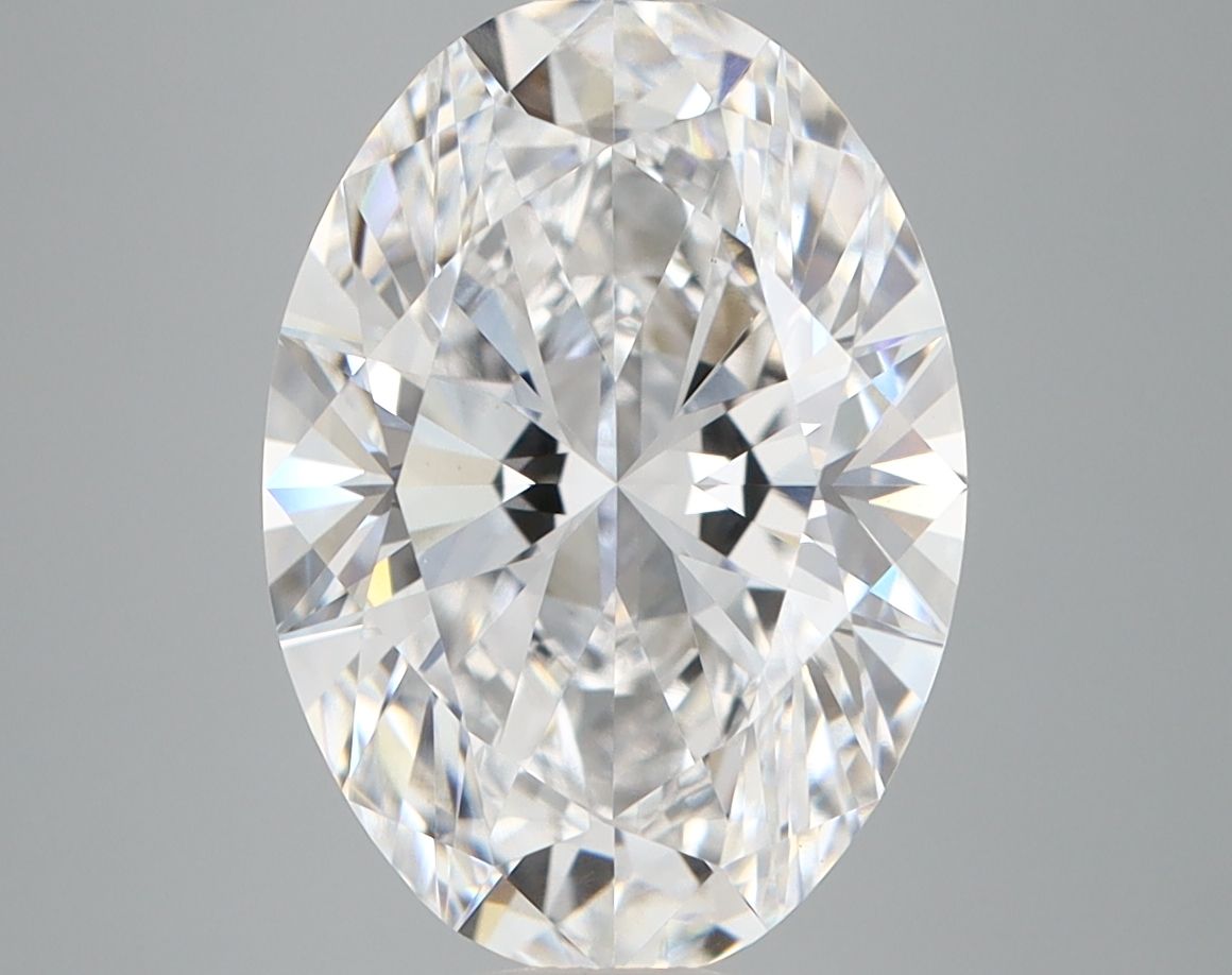 4.07 ct. oval Lab Grown Diamond front image