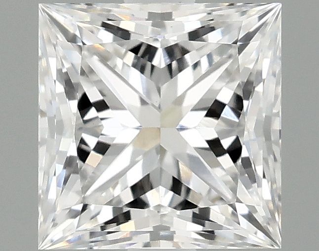 1.54 ct. princess Lab Grown Diamond front image