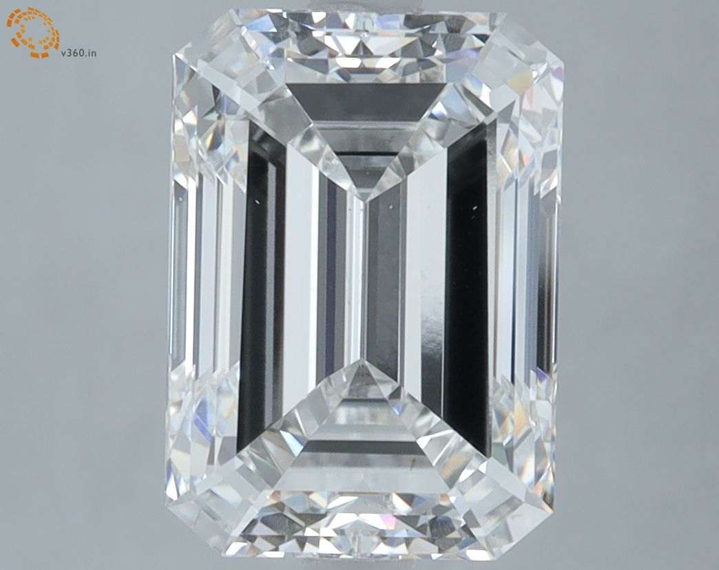 4.49 ct. emerald Lab Grown Diamond front image
