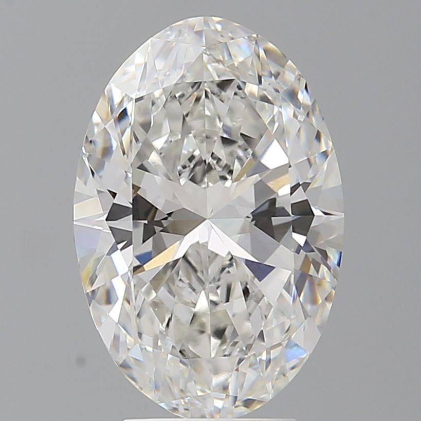 4.58 ct. oval Lab Grown Diamond front image