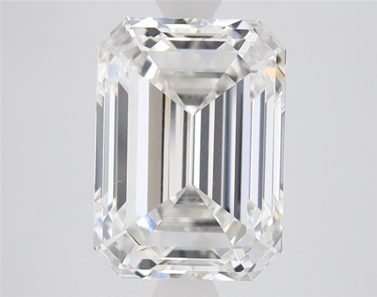 3 carat f VS1 EX Cut IGI emerald diamond